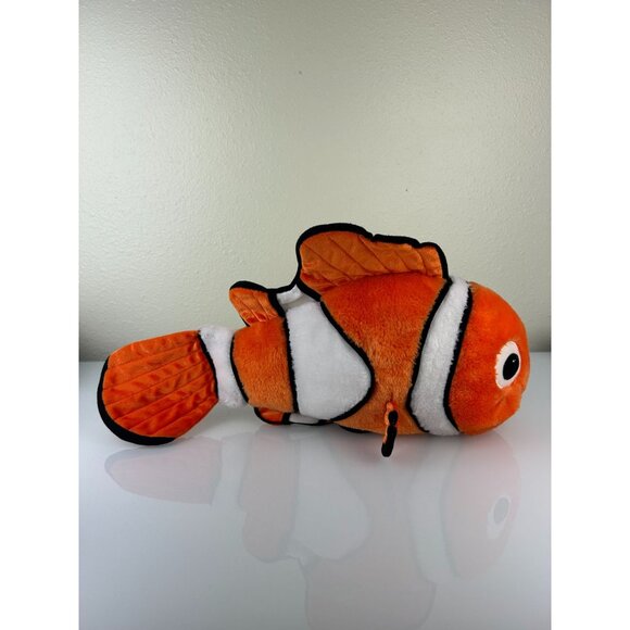 Nemo Disney Store Exclusive Finding Nemo Plush Stuffed Animal Clown Fish Toy Lg - Picture 2 of 12